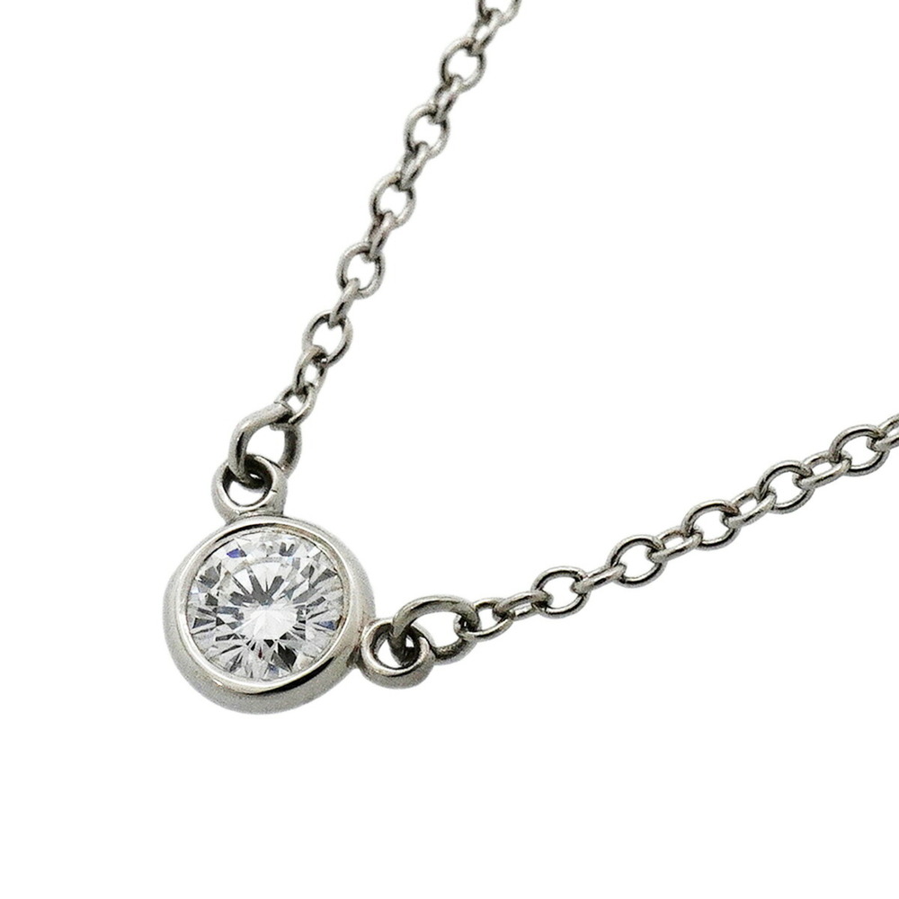 TIFFANY & CO. Silver Diamond Necklace